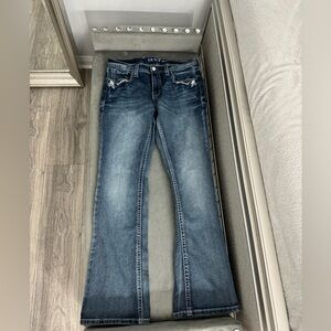 Grace blue boot cut jeans